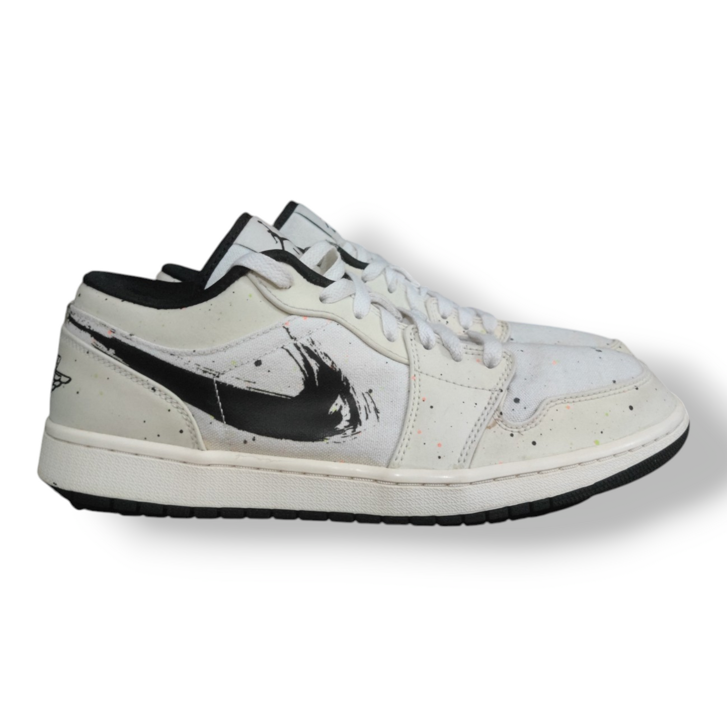 Air Jordan 1 Low Special Edition "Brushstroke" (Very Rare)